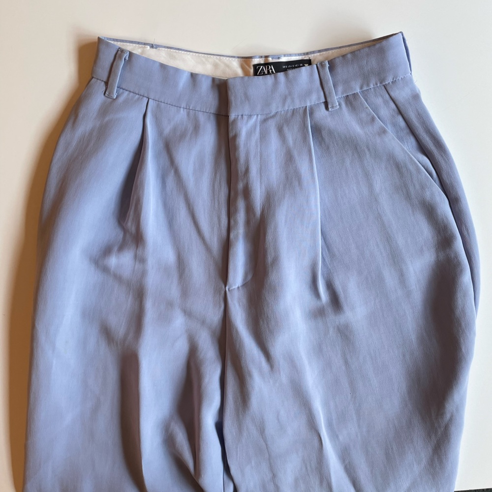 Zara blue trousers